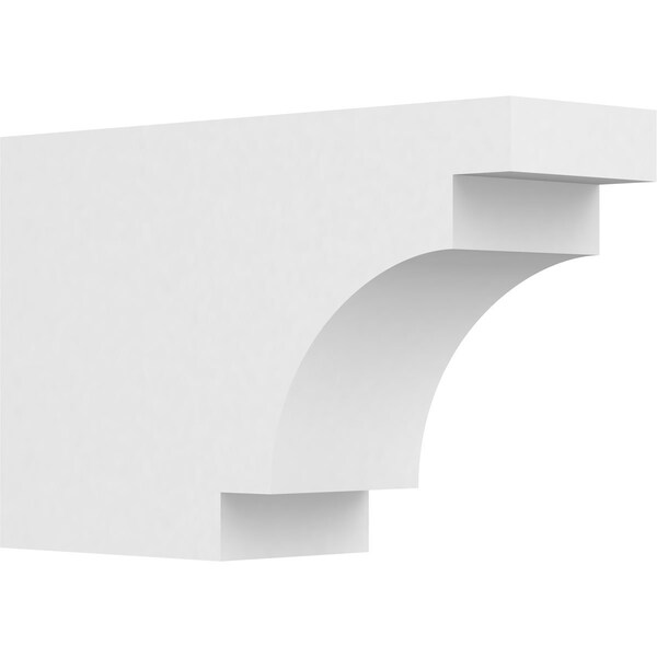 Ekena Millwork Standard Mediterranean Architectural Grade PVC Rafter Tail, 5"W X 10"H X 16"L RFTP05X10X16MED - main
